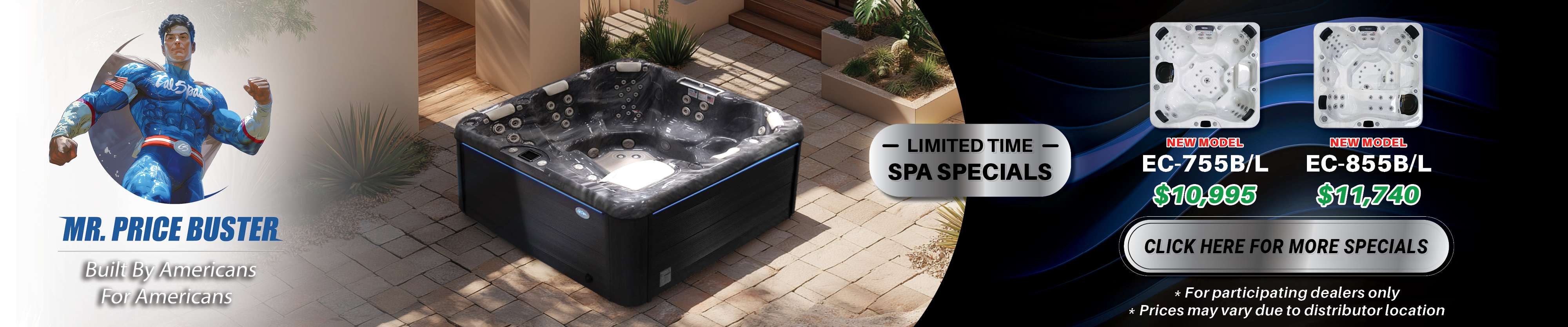 Calspas hot tub being used in a family setting - Nashua